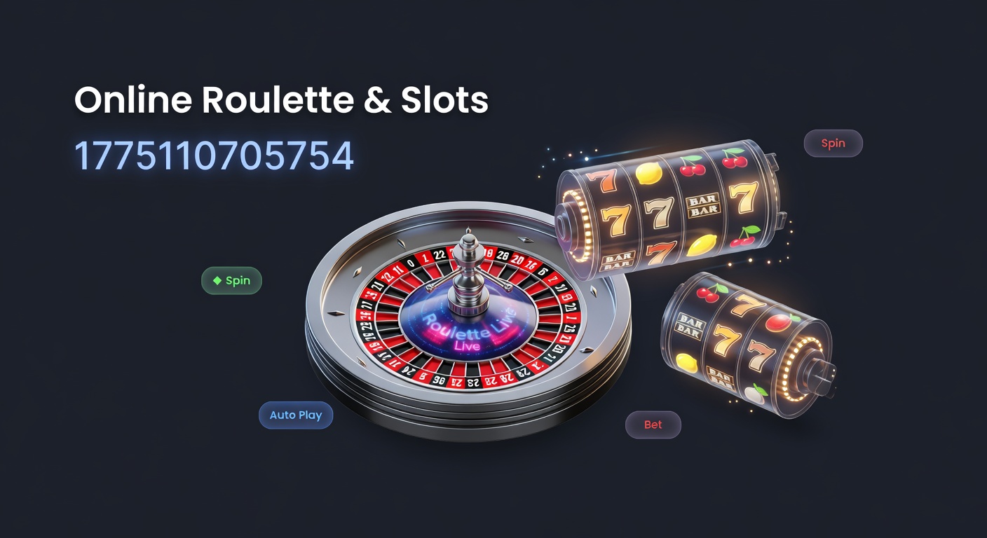 Animated graphic of a progressive jackpot slot erupting with coins alongside a spinning roulette wheel on a mobile device