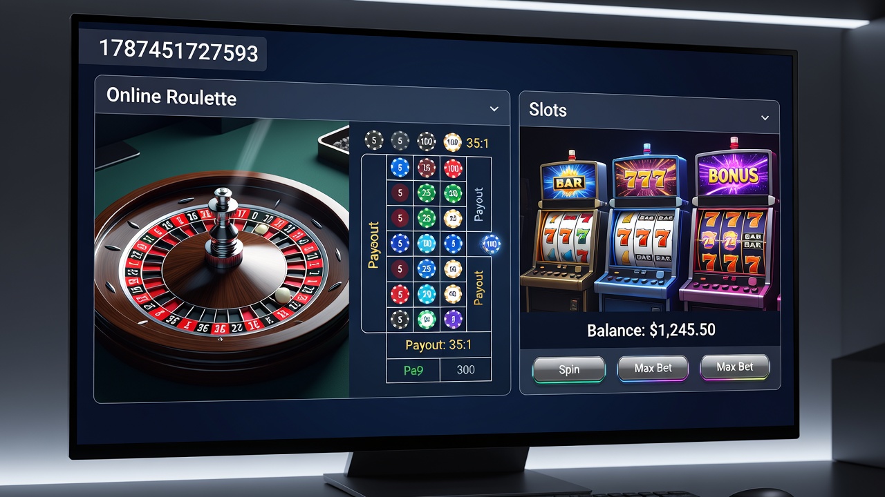 Players engaging with mobile roulette and slot applications on smartphones