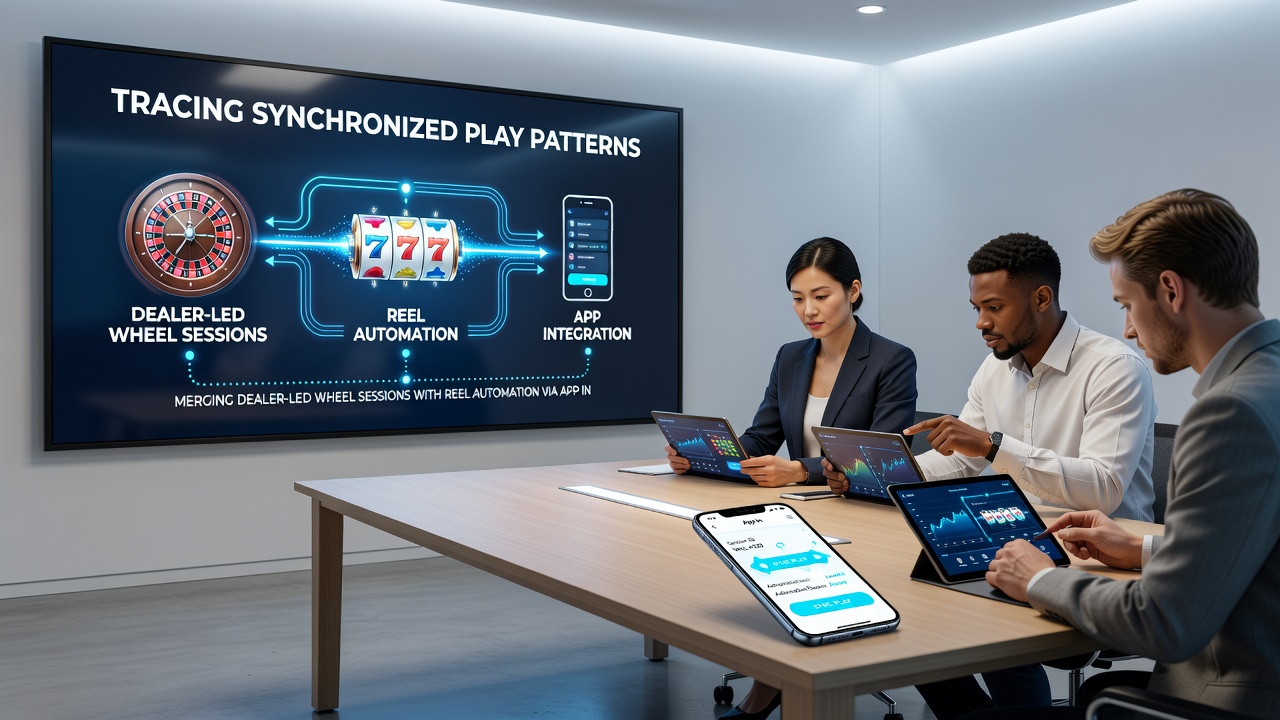 Detailed view of synchronized play flow between live dealer roulette and slot automation triggered by app-based deposit incentives